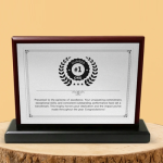 Wooden Plaque Award - Image 2