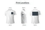 Bulk Polo Embroidery Print T-shirts - Image 3