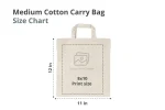 Medium Cotton Bag (11x12 in) - Image 6